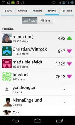 Steps Mania android App screenshot 4