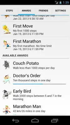 Steps Mania android App screenshot 6